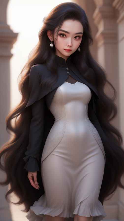美女身材好看穿什么都好看