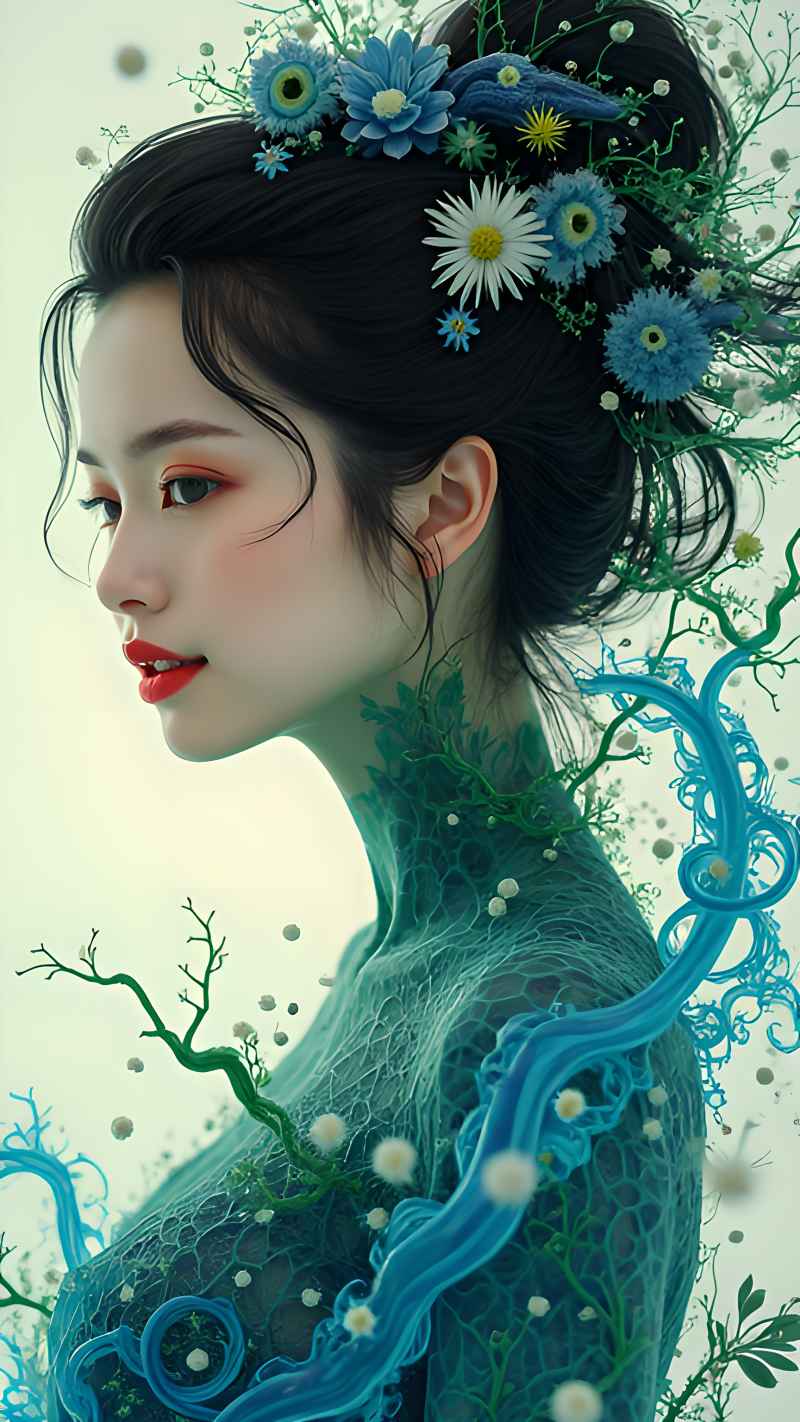 艺术美女新中式主体系列 54