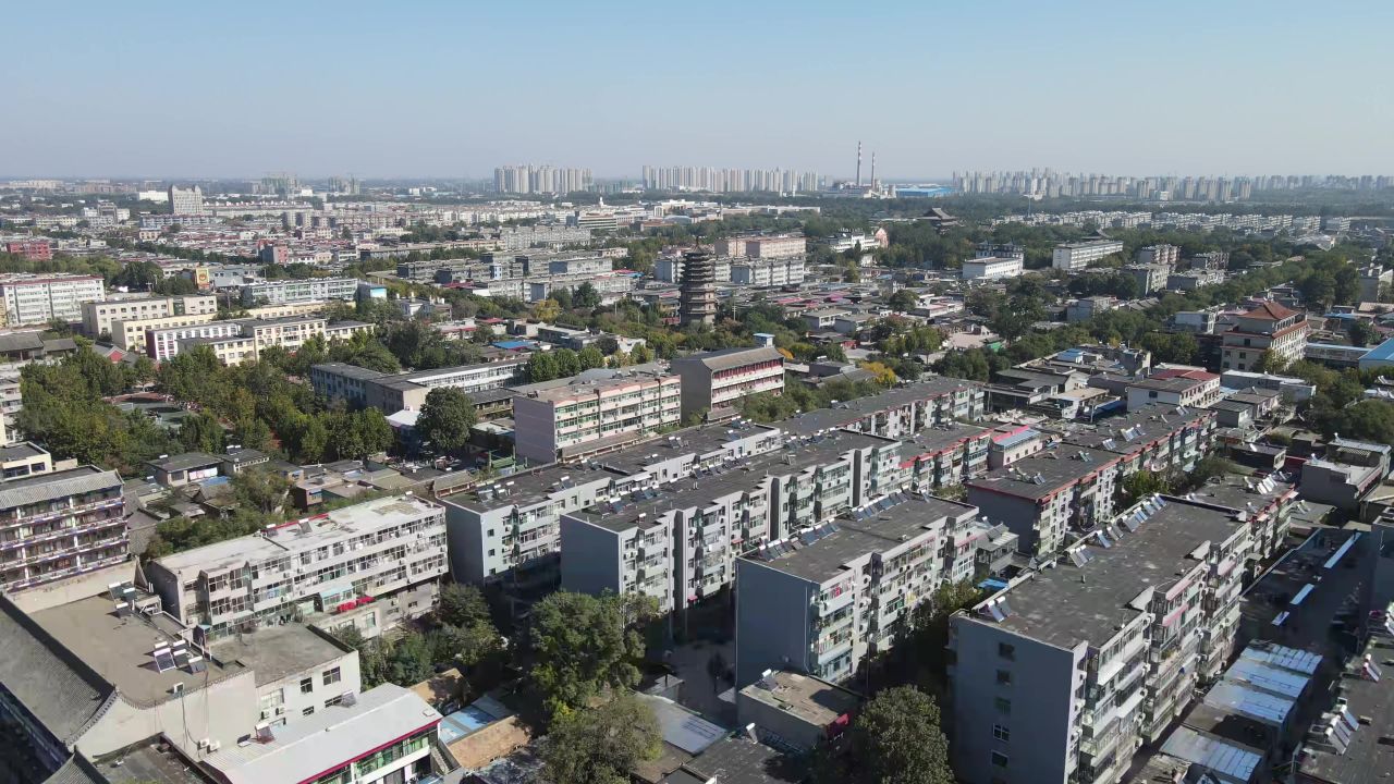 江西赣州城市建设航拍 