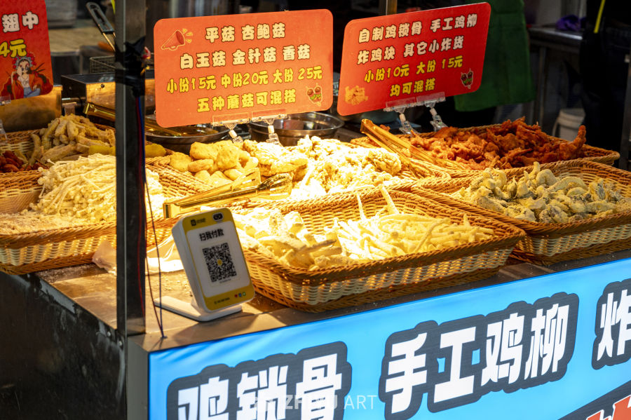 街头小吃人间烟火深夜食堂 48