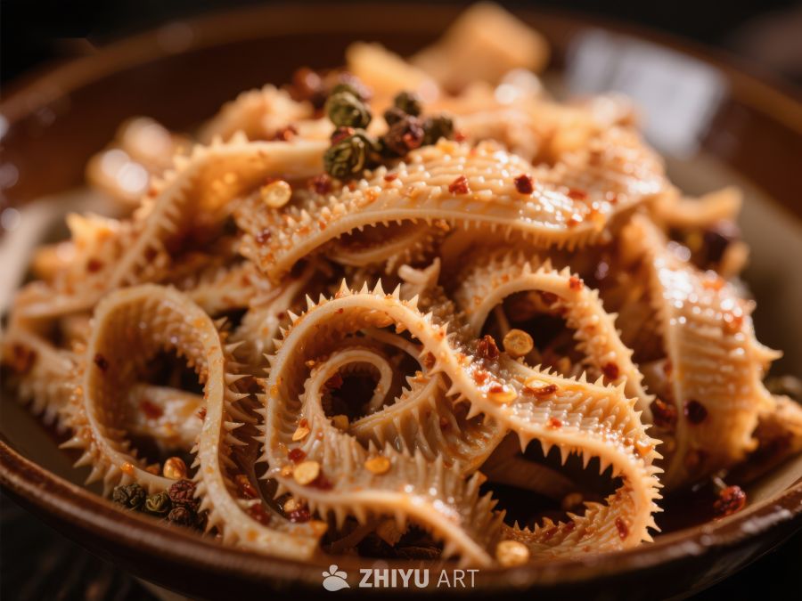 麻辣牛肚，香辣诱人美食 935