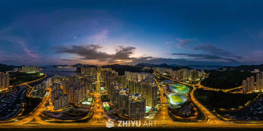 璀璨都市夜景