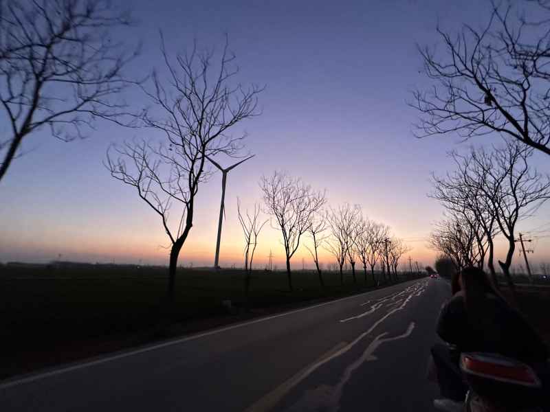 晚霞风车 4