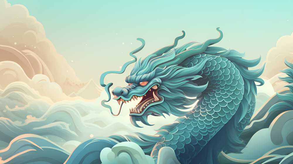龙壁纸背景高清