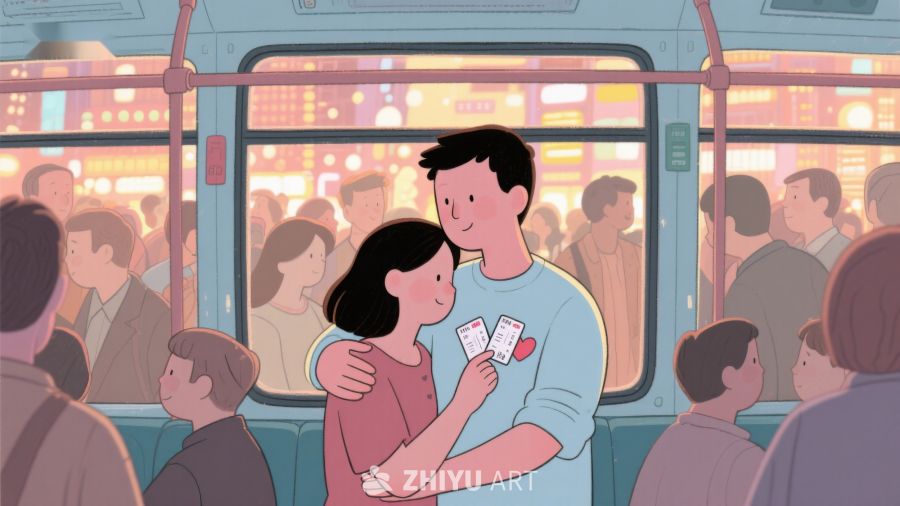 公交车上的温馨时刻 200