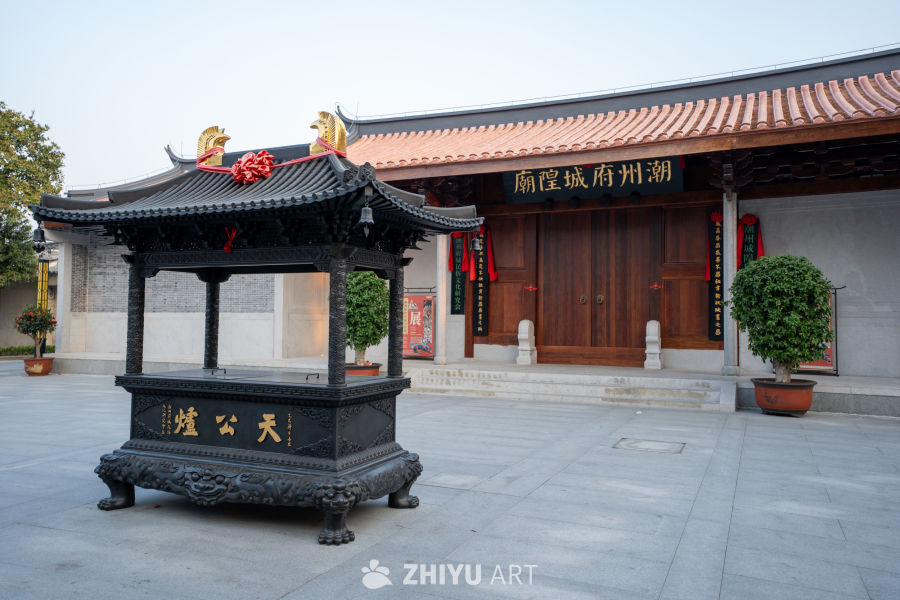 潮州府古城庭院风光