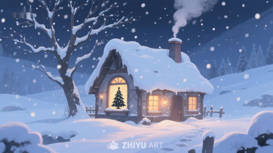 冬夜温馨小屋 89