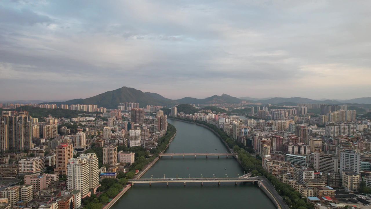 航拍广东韶关