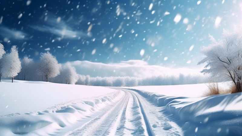 美丽冬季雪景 87