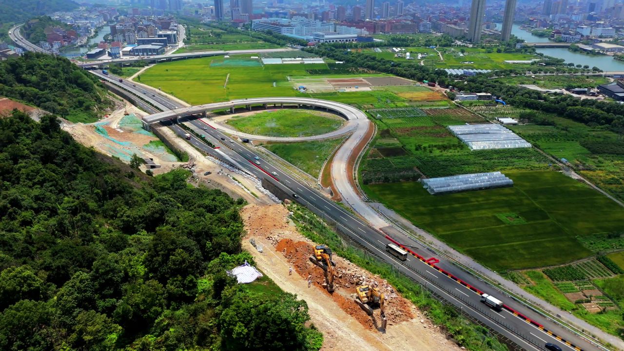 甬台温高速柳市互通建设 4
