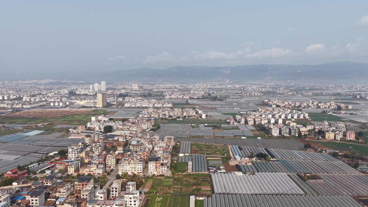 城市与农田的和谐共存