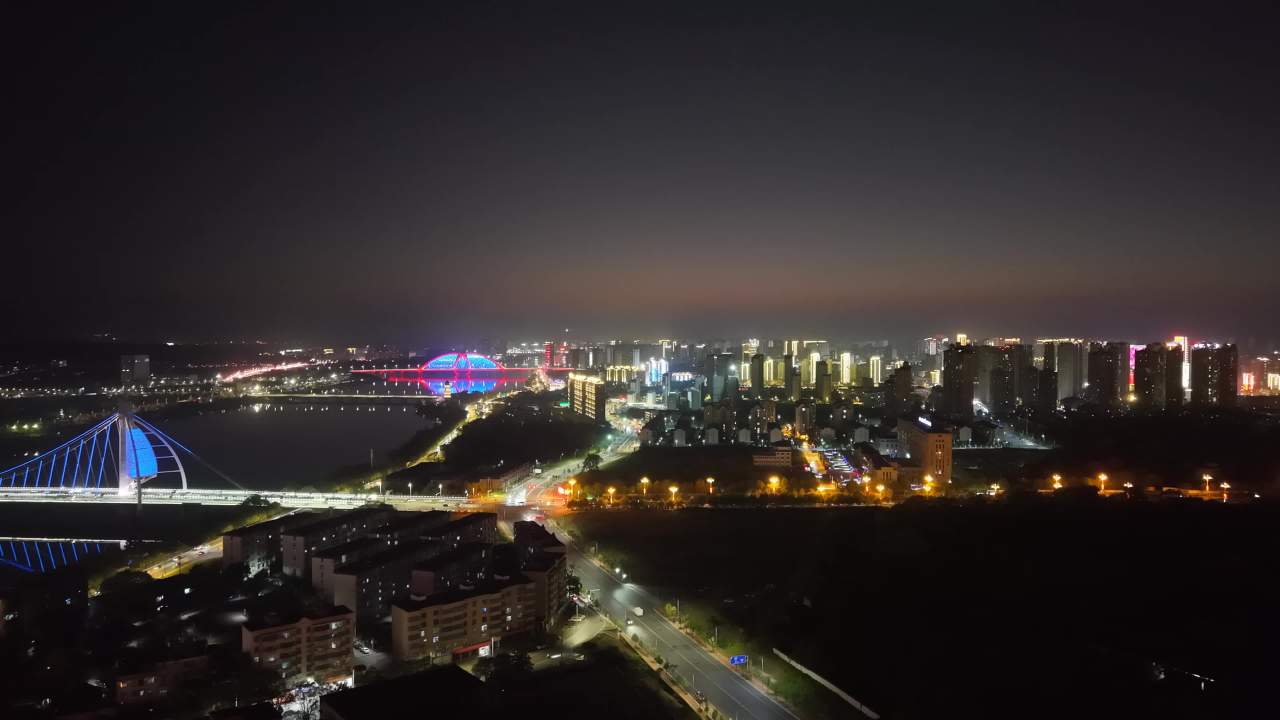 璀璨都市夜景