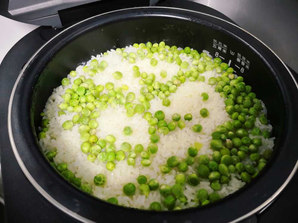 青豆糯米饭