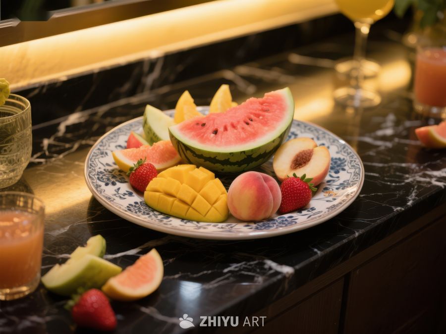 精致水果拼盘，点缀奢华餐桌 169