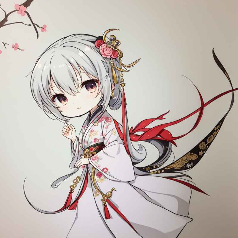 q版画风人物设计
