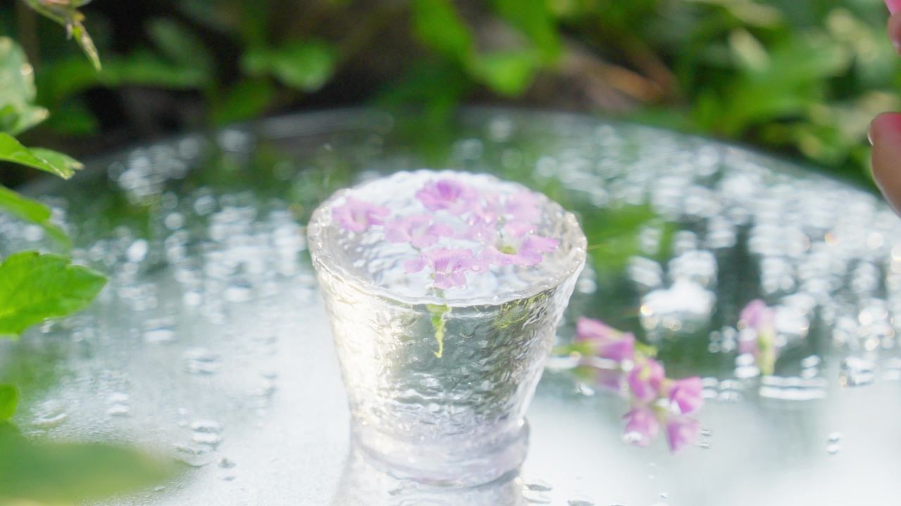粉色小花