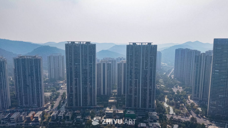 现代都市与自然的和谐共存