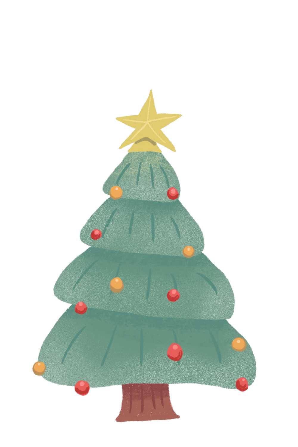 树圣诞树圣诞节装修圣诞装饰明星雪冬天十二月度假