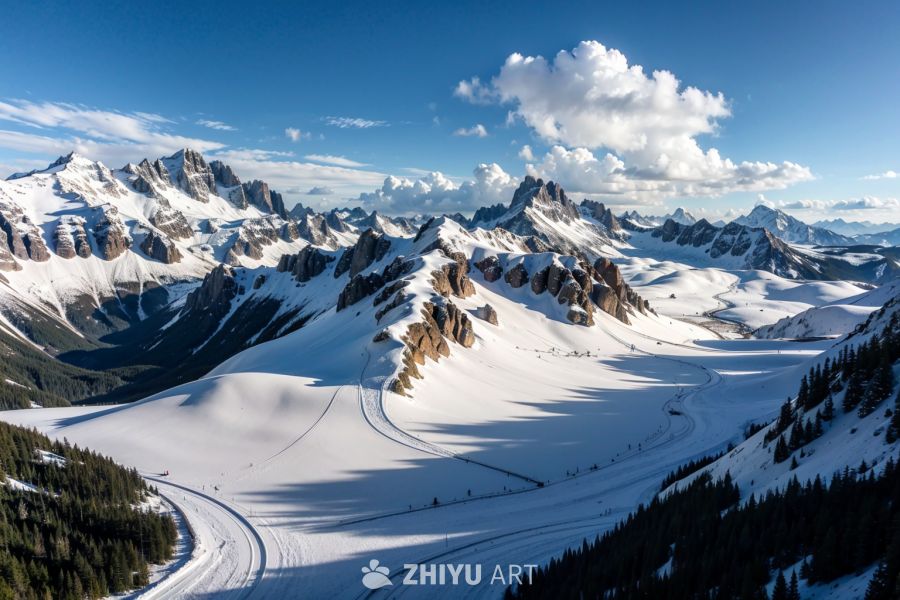 雪山 6