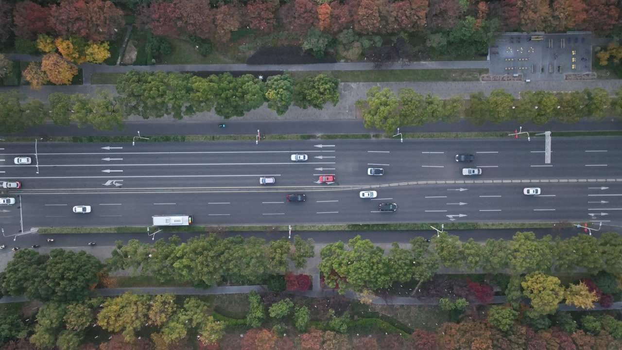 4K航江苏昆山城市风光建筑大景 4