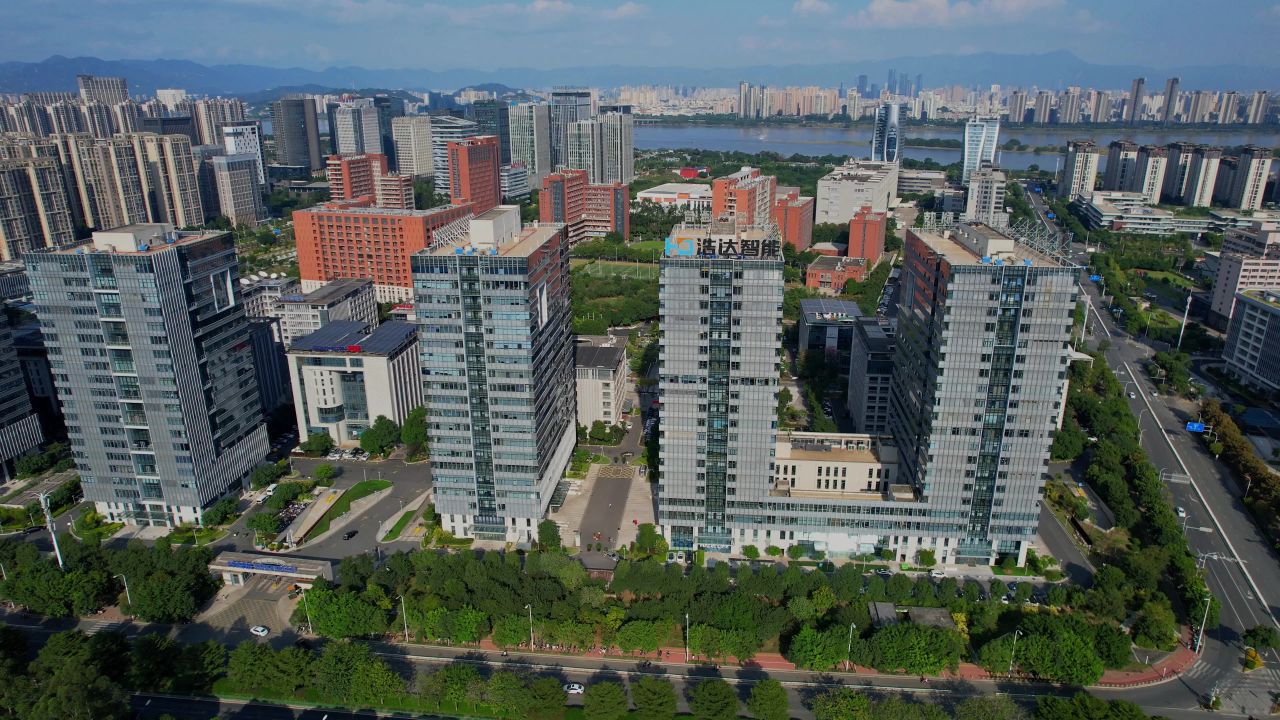 航拍福州高新技术产业开发区