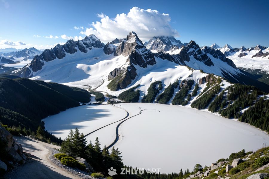 雪山 23