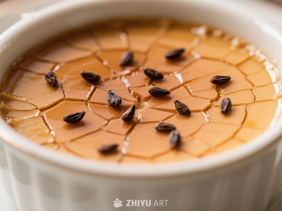 焦糖布丁配黑芝麻 237