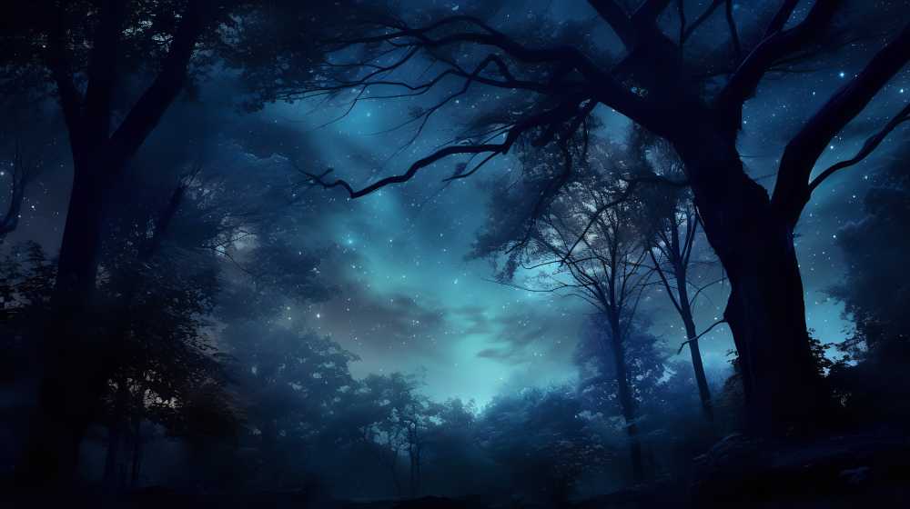 夜里的深林梦幻