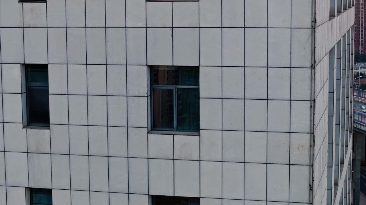 湖南长沙湘府路高架交通车流航拍 20