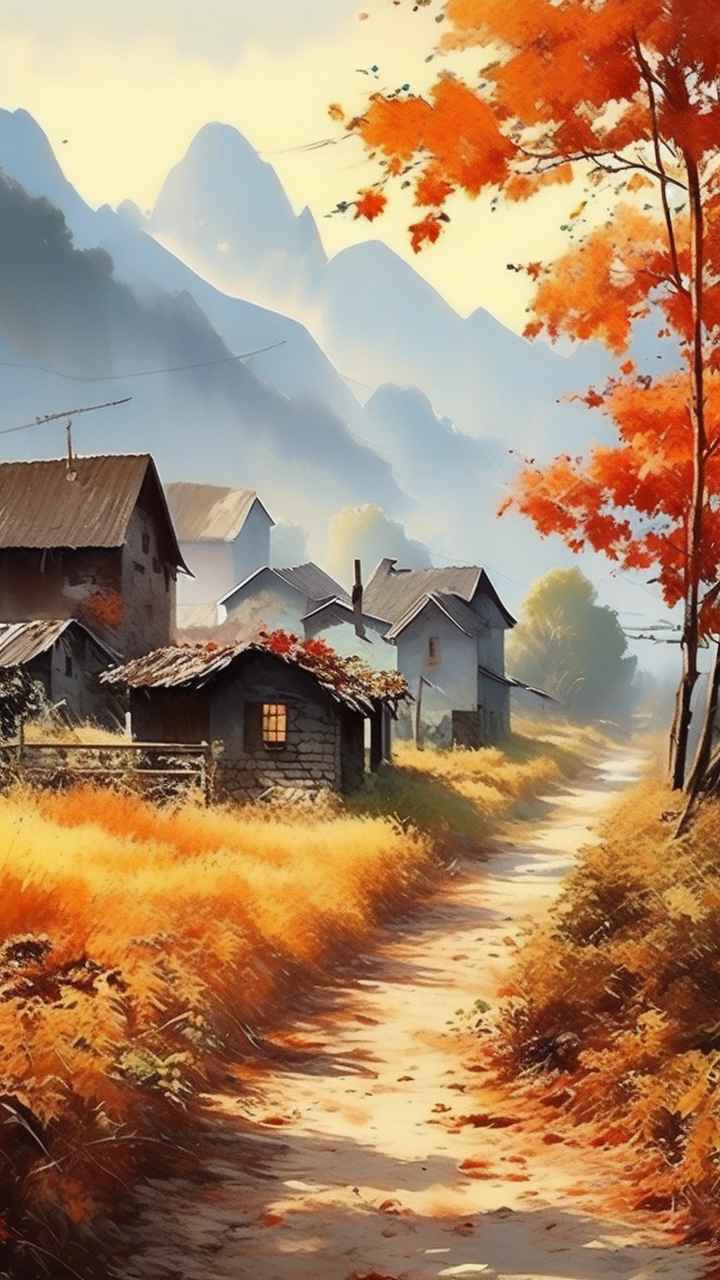 秋季治愈风景田园 9