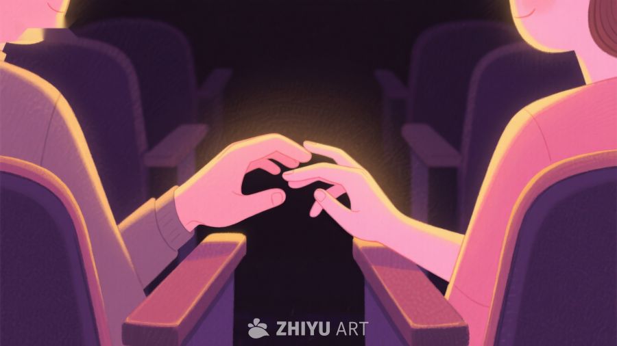 影院中轻触的手 616