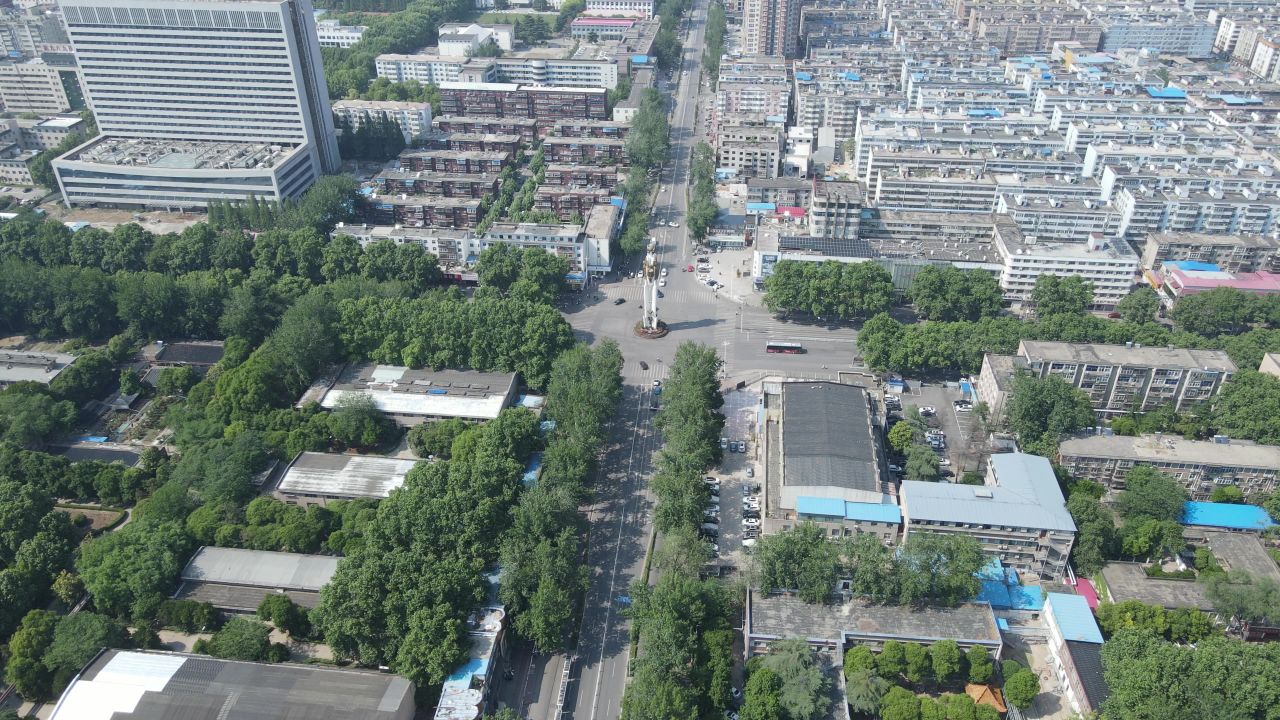 平顶山市标航拍空镜