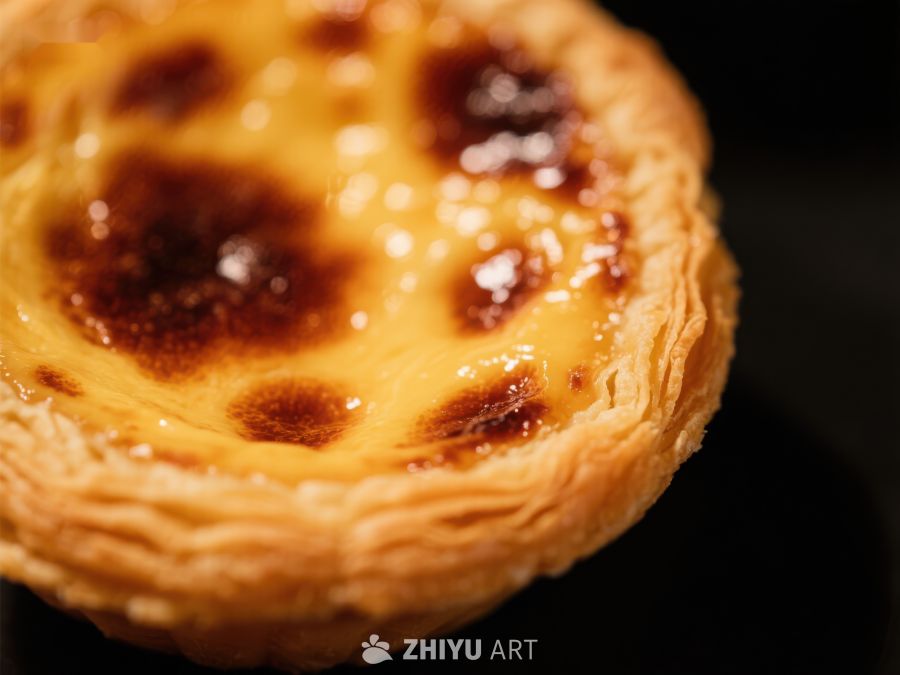 葡式蛋挞特写