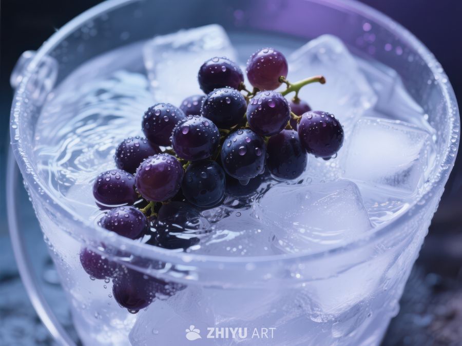 冰块与葡萄的清凉组合 19