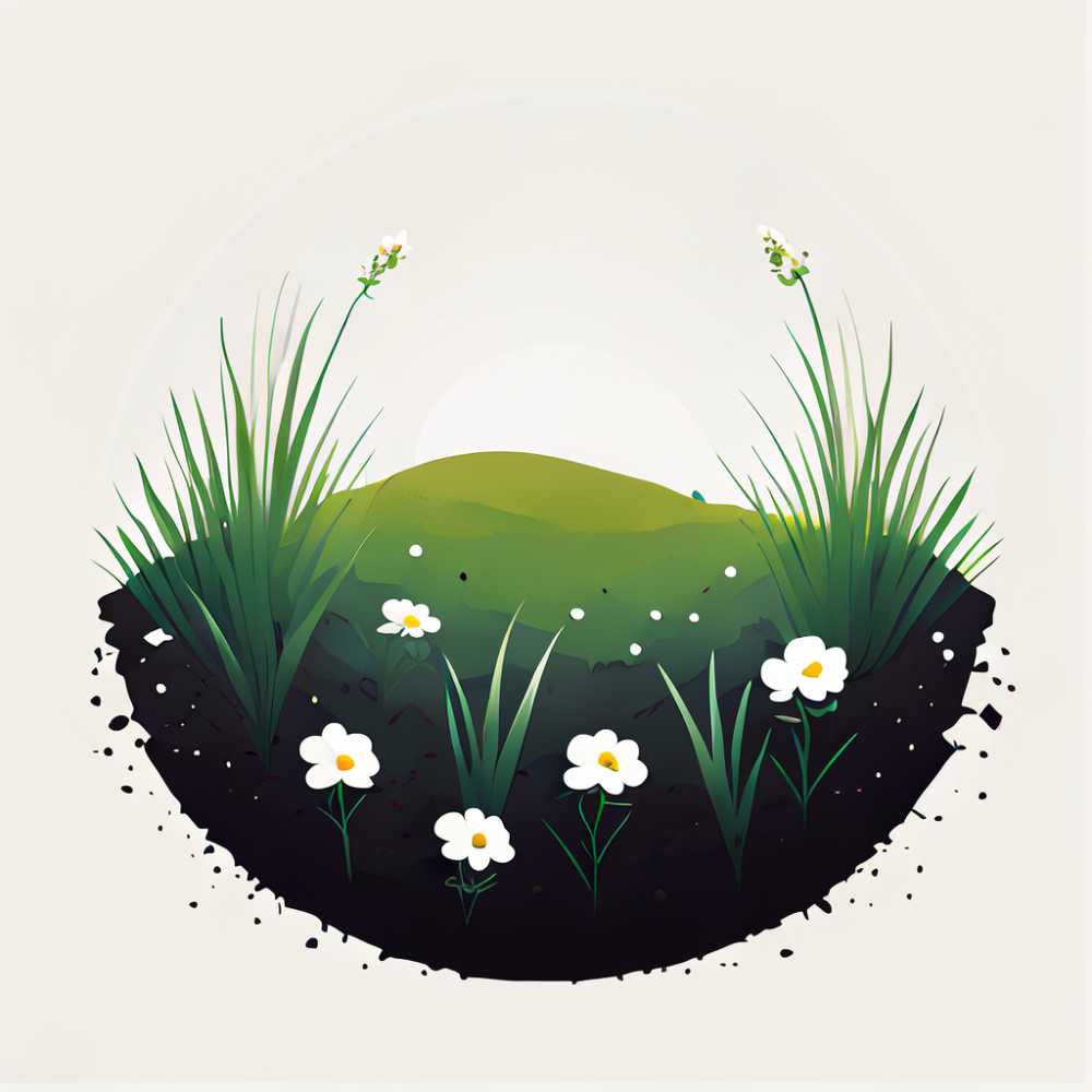 小花小草插画