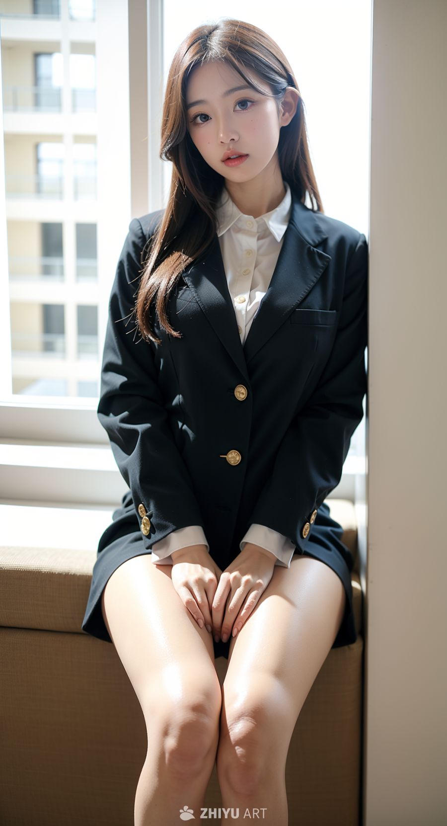 职业装美女 16