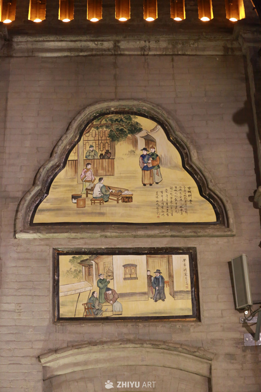 古建筑壁画