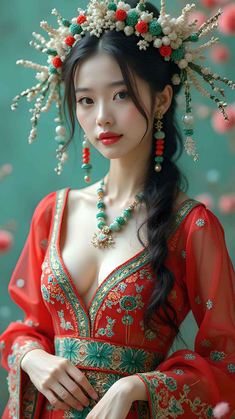 艺术美女新中式主体系列 8