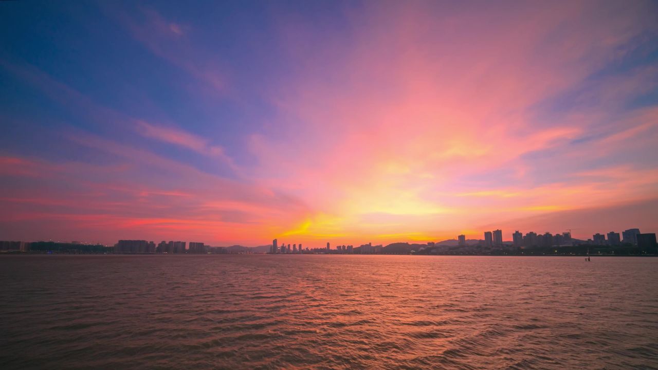 珠海朝霞与晚霞 五