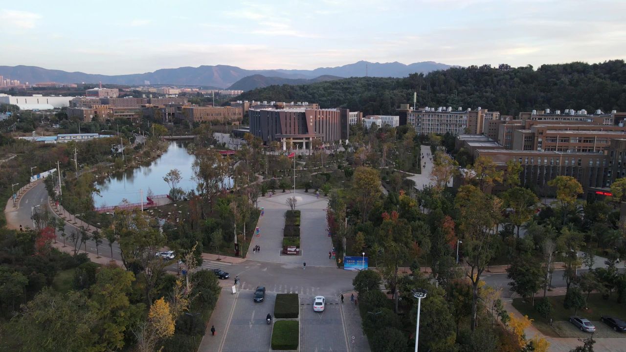 贵州财经大学航拍