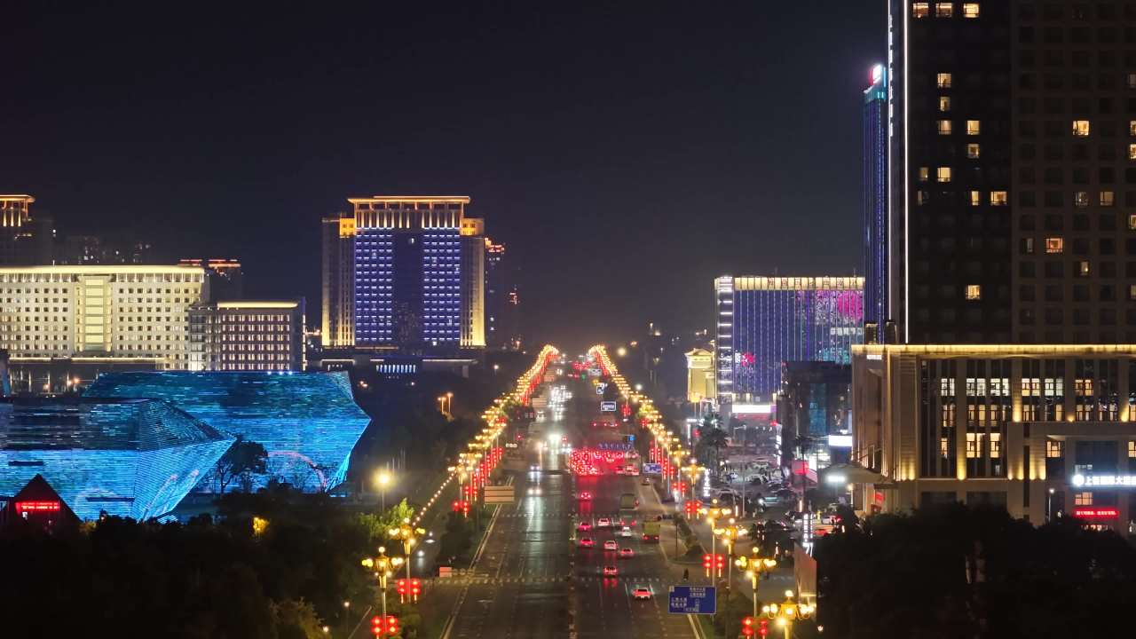 璀璨都市夜景