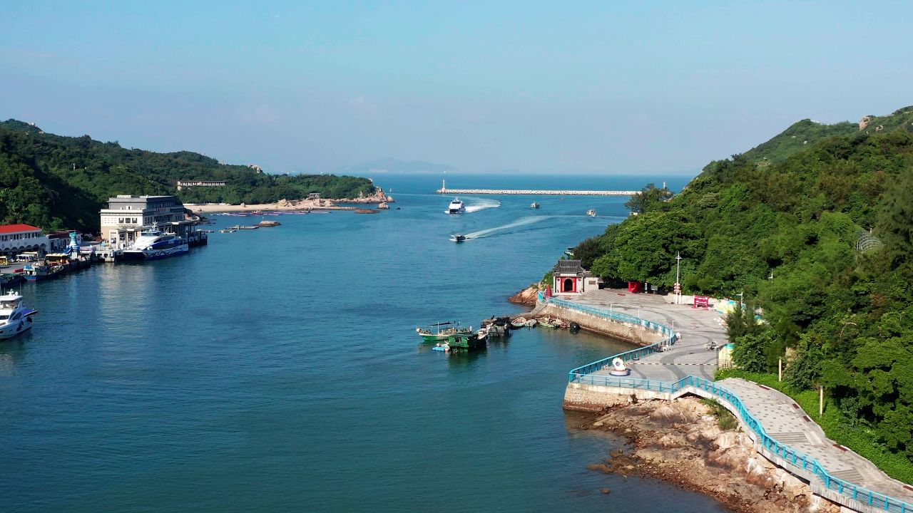 珠海东澳岛二四年十月海边风光