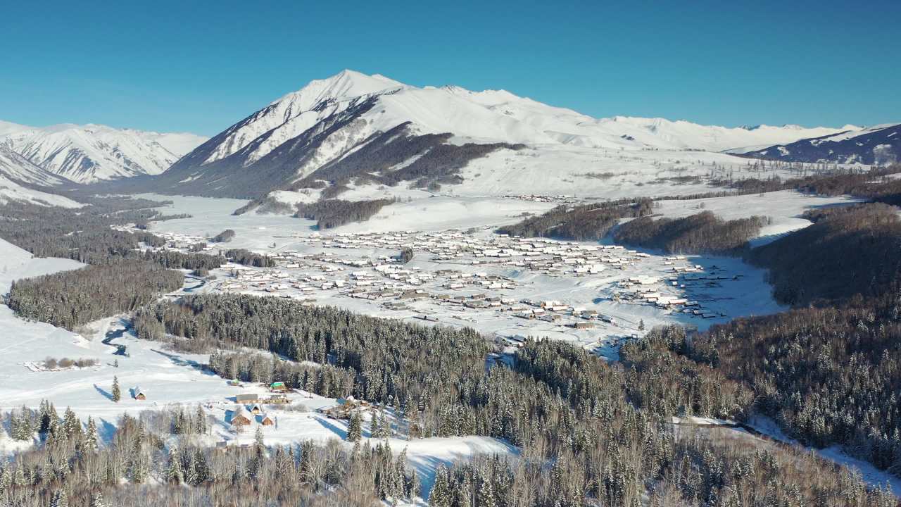 冬日雪乡