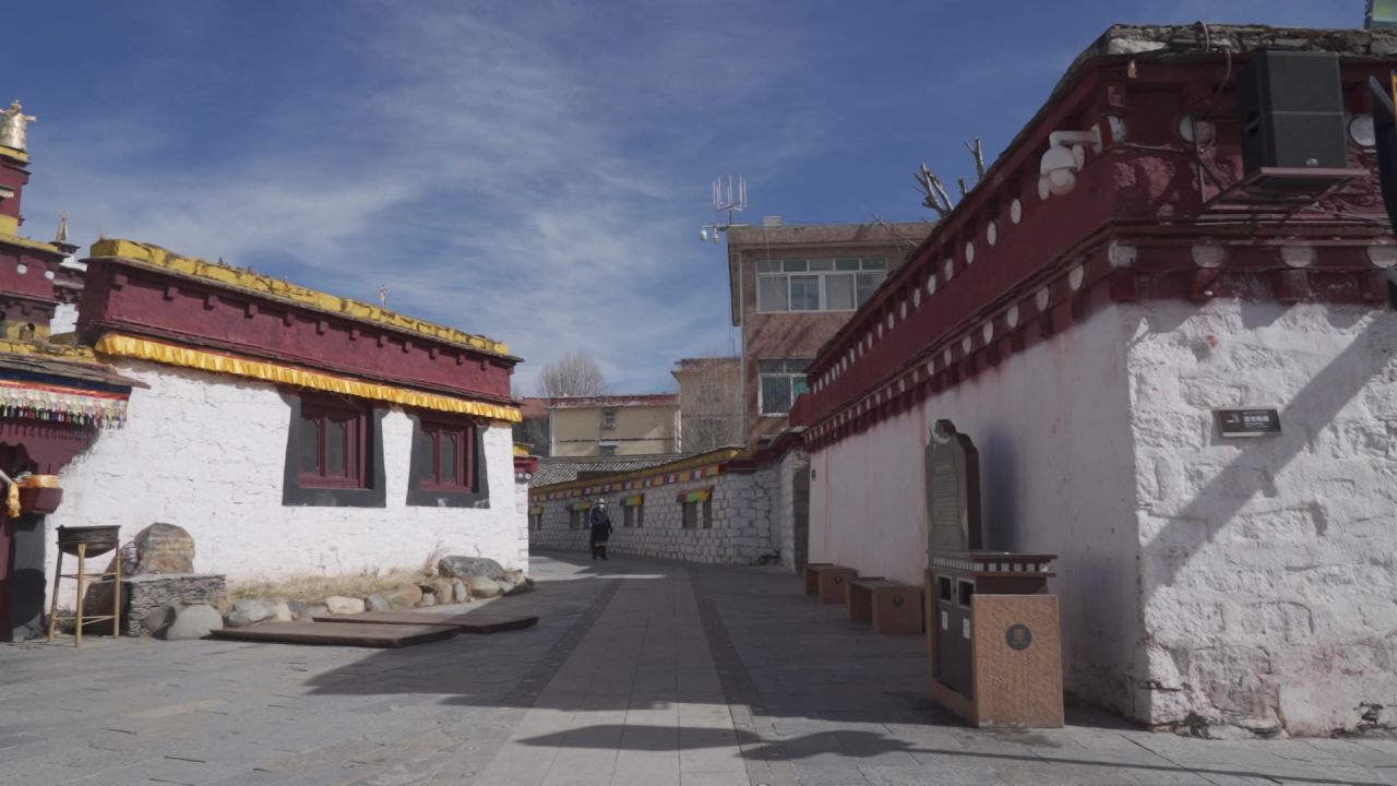 藏族元素街景