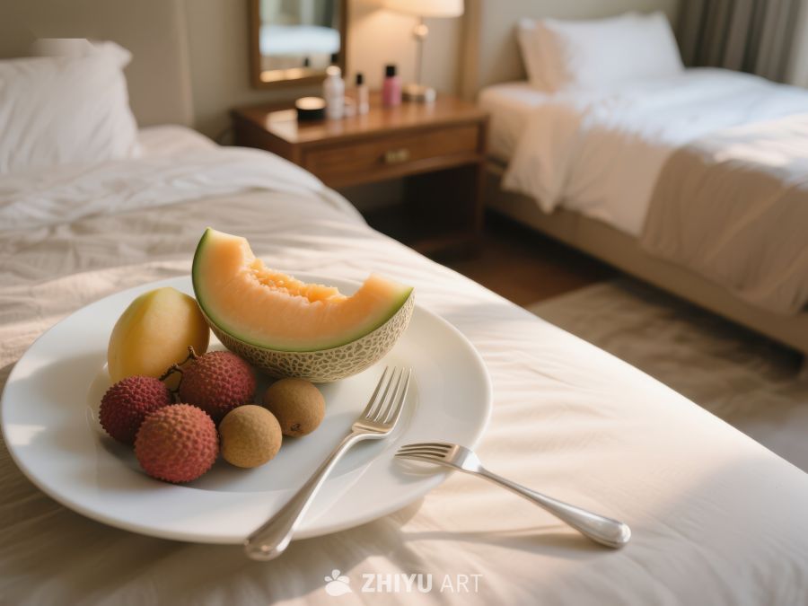 酒店房间内的水果盘 289