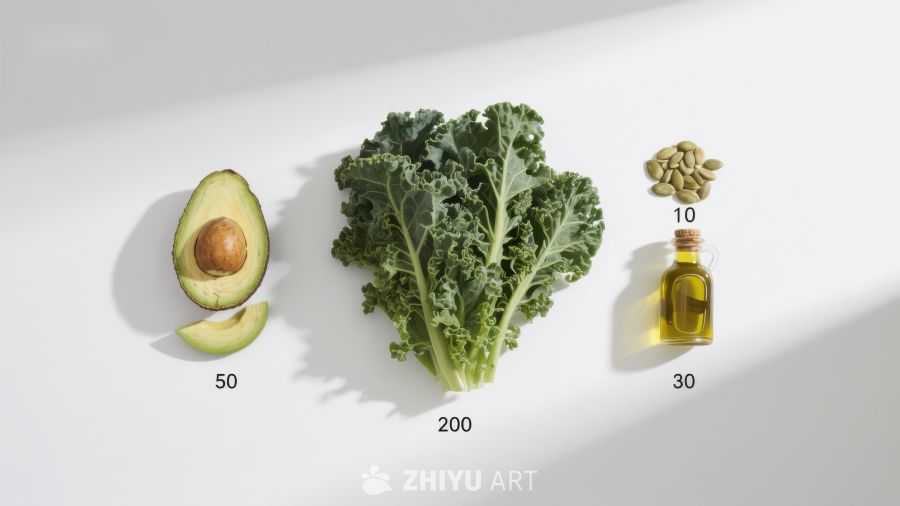 健康食材的热量对比