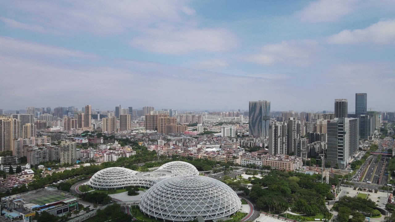 佛山市区航拍