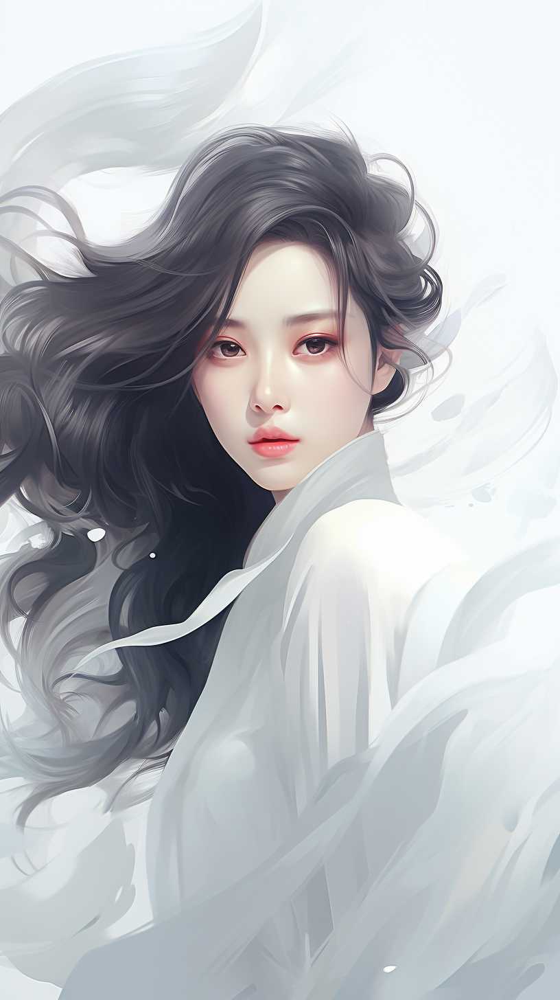 唯美艺术浅白色背景999