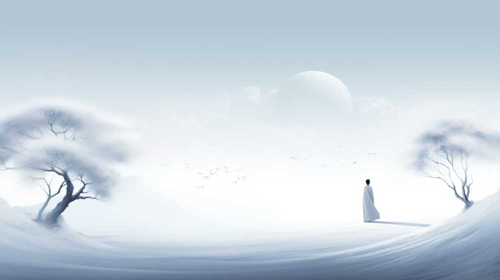 浅色唯美创意背景