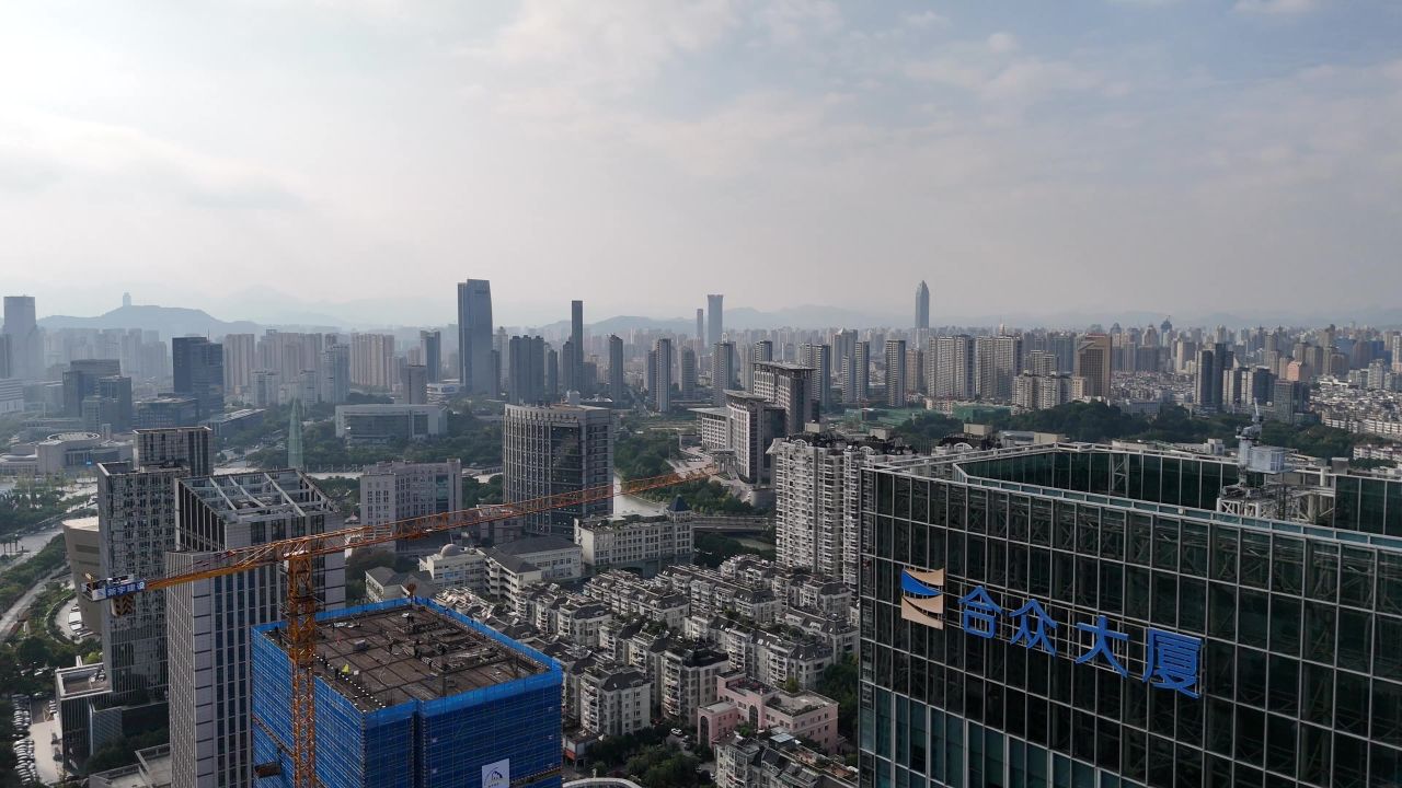 温州中央绿轴和天际线 3